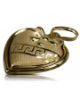 Gold Mary medallion icon pendant ★ zlotychlopak.pl ★ Gold 585 333 low price