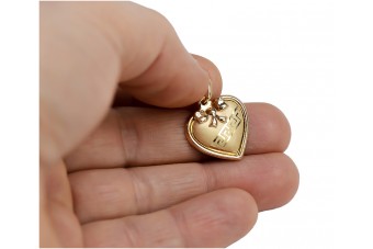 Gold Mary Medaillon Ikone Anhänger ★ zlotychlopak.pl ★ Gold 585 333 niedriger Preis