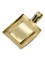 Colgante ★ Gold Mary medallón icono zlotychlopak.pl ★ Oro 585 333 precio bajo