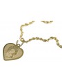 Gold Mary medallion icon pendant ★ zlotychlopak.pl ★ Gold 585 333 low price