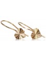 Boucles d’oreilles en or zlotychlopak.pl ★ Échantillon d’or ★ 585 333 Prix bas!