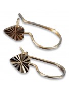 Pendientes de oro zlotychlopak.pl Muestra de ★ oro 585 333 ¡★ Precio bajo!