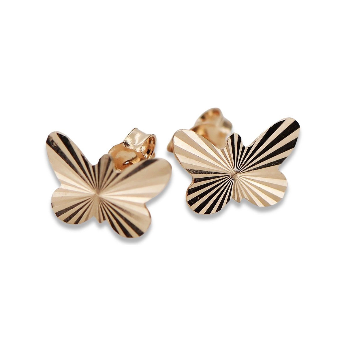 Boucles d’oreilles en or zlotychlopak.pl ★ Échantillon d’or ★ 585 333 Prix bas!