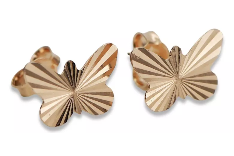 Gold earrings ★ zlotychlopak.pl ★ Gold sample 585 333 Low price!