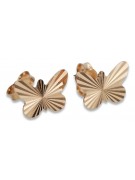 Pendientes de oro zlotychlopak.pl Muestra de ★ oro 585 333 ¡★ Precio bajo!