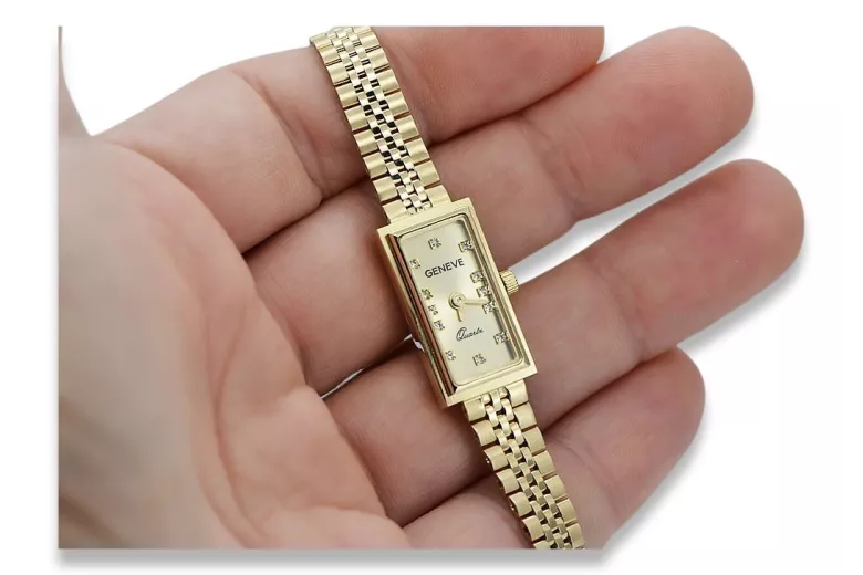 Gold ladies watch ★ zlotychlopak.pl ★ Gold purity 585 333 Low price!