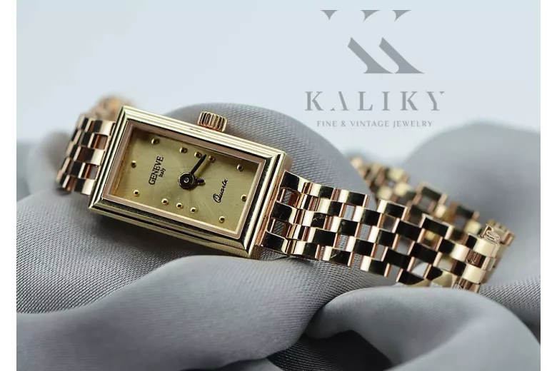 Gold ladies watch ★ zlotychlopak.pl ★ Gold purity 585 333 Low price!