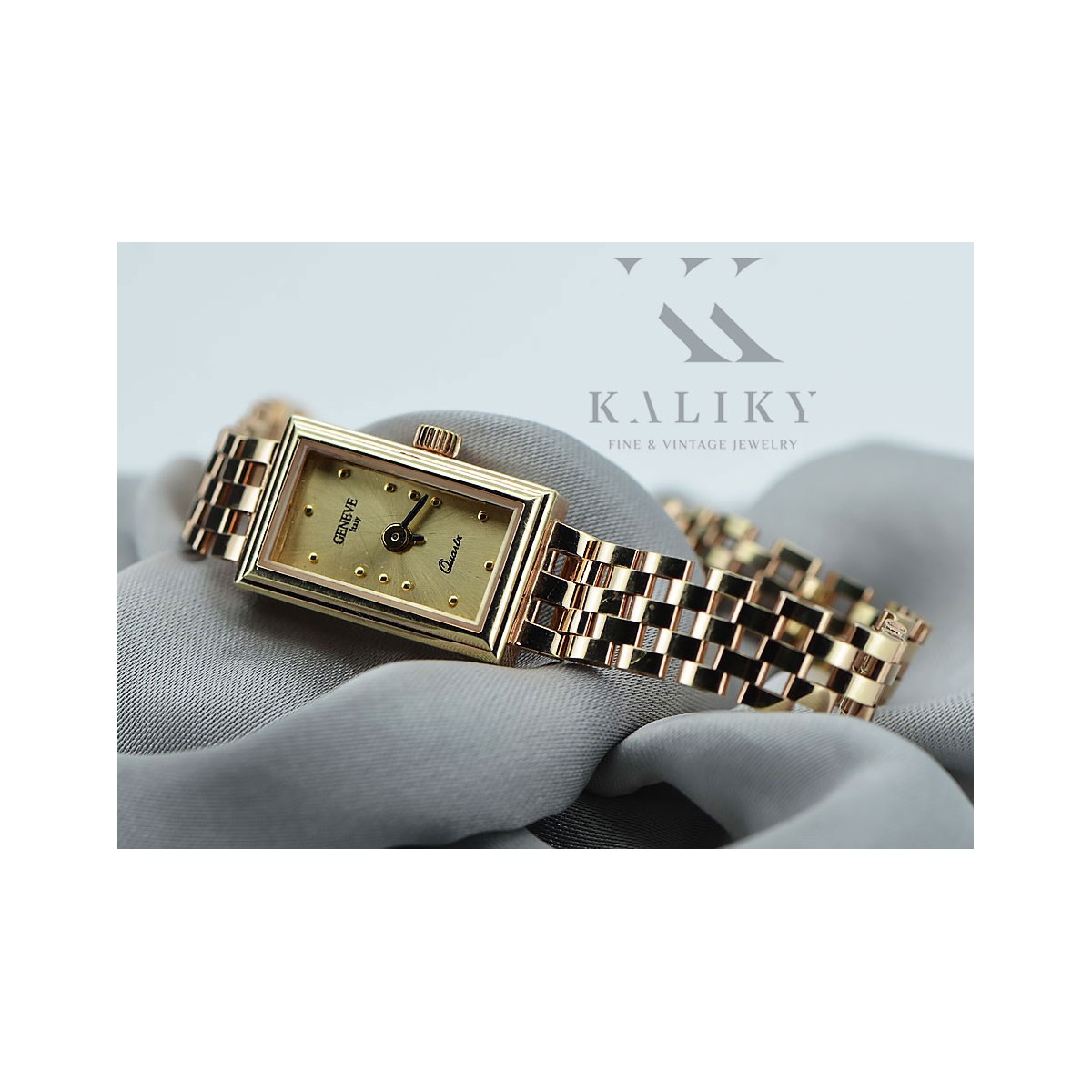 Gold ladies watch ★ zlotychlopak.pl ★ Gold purity 585 333 Low price!