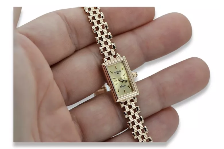 Reloj ★ de oro para damas zlotychlopak.pl Pureza de oro 585 333 ¡★ Precio bajo!