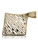 Pendentif ★ en or zlotychlopak.pl ★ Echantillon d’or 585 333 prix bas