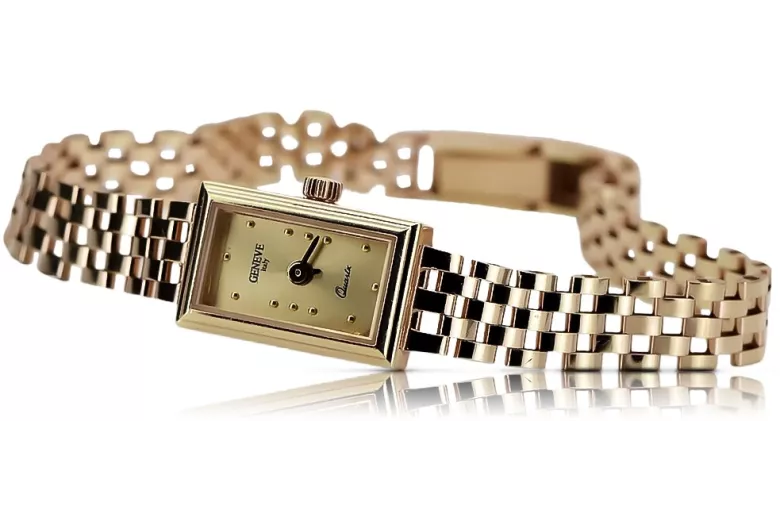 Gold ladies watch ★ zlotychlopak.pl ★ Gold purity 585 333 Low price!