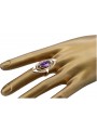 Eleganter Amethyst Ring in Original Vintage 14 Karat Roségold,  vrc189 vrc189