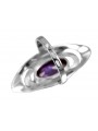 Bague en argent sterling vintage avec Alexandrite vrc189s