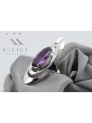 Vintage 925 Sterling Silber, Amethyst, verschiedene Steine Ring vrc189s