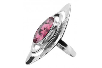 Sterling Silver 925, Ruby Gemstone Ring vrc189s