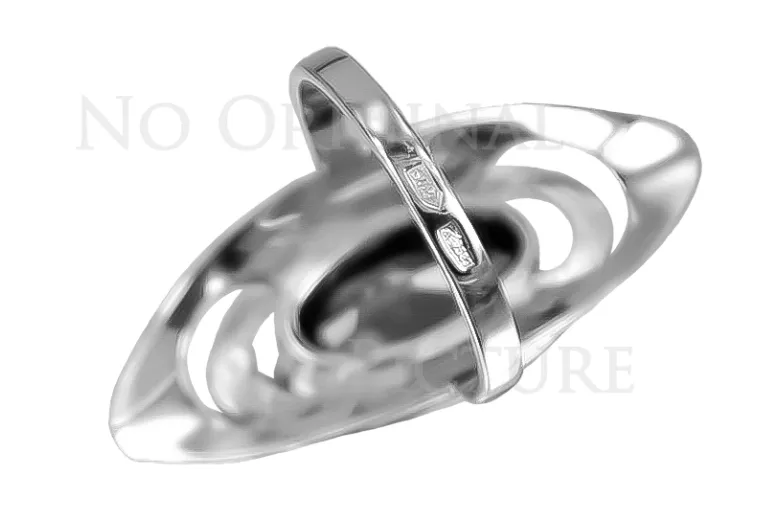 Bague Vintage en Argent Sterling 925 avec Réglage de Pierres Précieuses vrc189s