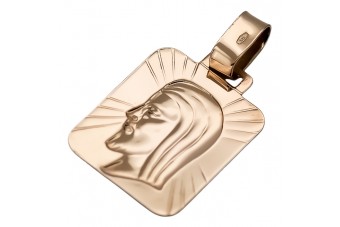 Jezus medalion icon pandantiv ★ zlotychlopak.pl ★ Aur 585 333 preț scăzut