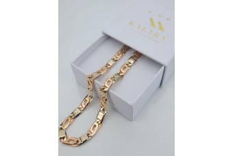 Russische sowjetische Roségoldkette