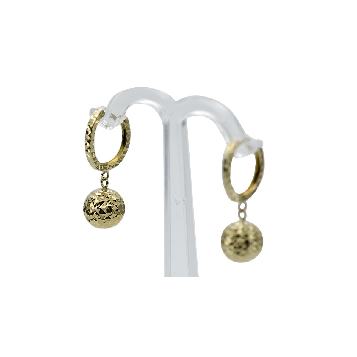 Pendientes de oro de 14k ★ https://zlotychlopak.pl/es/ ★ Oro fino 585 333 ¡Barato!