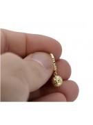 Gold earrings ★ zlotychlopak.pl ★ Gold sample 585 333 Low price!