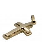 Golden Catholic Cross ★ russiangold.com ★ Gold 585 333 Low price