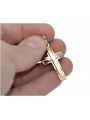 Golden Catholic Cross ★ russiangold.com ★ Gold 585 333 Low price