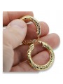 Gold earrings ★ zlotychlopak.pl ★ Gold sample 585 333 Low price!