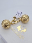 Pendientes de oro de 14k ★ https://zlotychlopak.pl/es/ ★ Oro fino 585 333 ¡Barato!