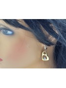 Boucles d'oreilles en or 14 carats ★ https://zlotychlopak.pl/fr/ ★ Or fin 585 333 Pas cher !