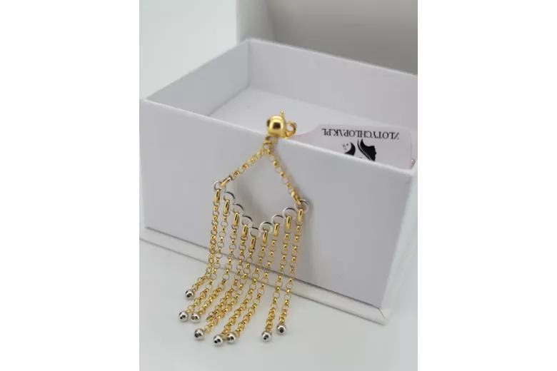 Золоті сережки 14k ★ https://zlotychlopak.pl/uk/ ★ Чисте золото 585 333 Дешево!