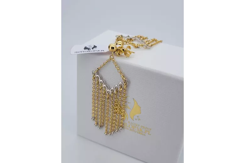 Gold earrings ★ zlotychlopak.pl ★ Gold sample 585 333 Low price!