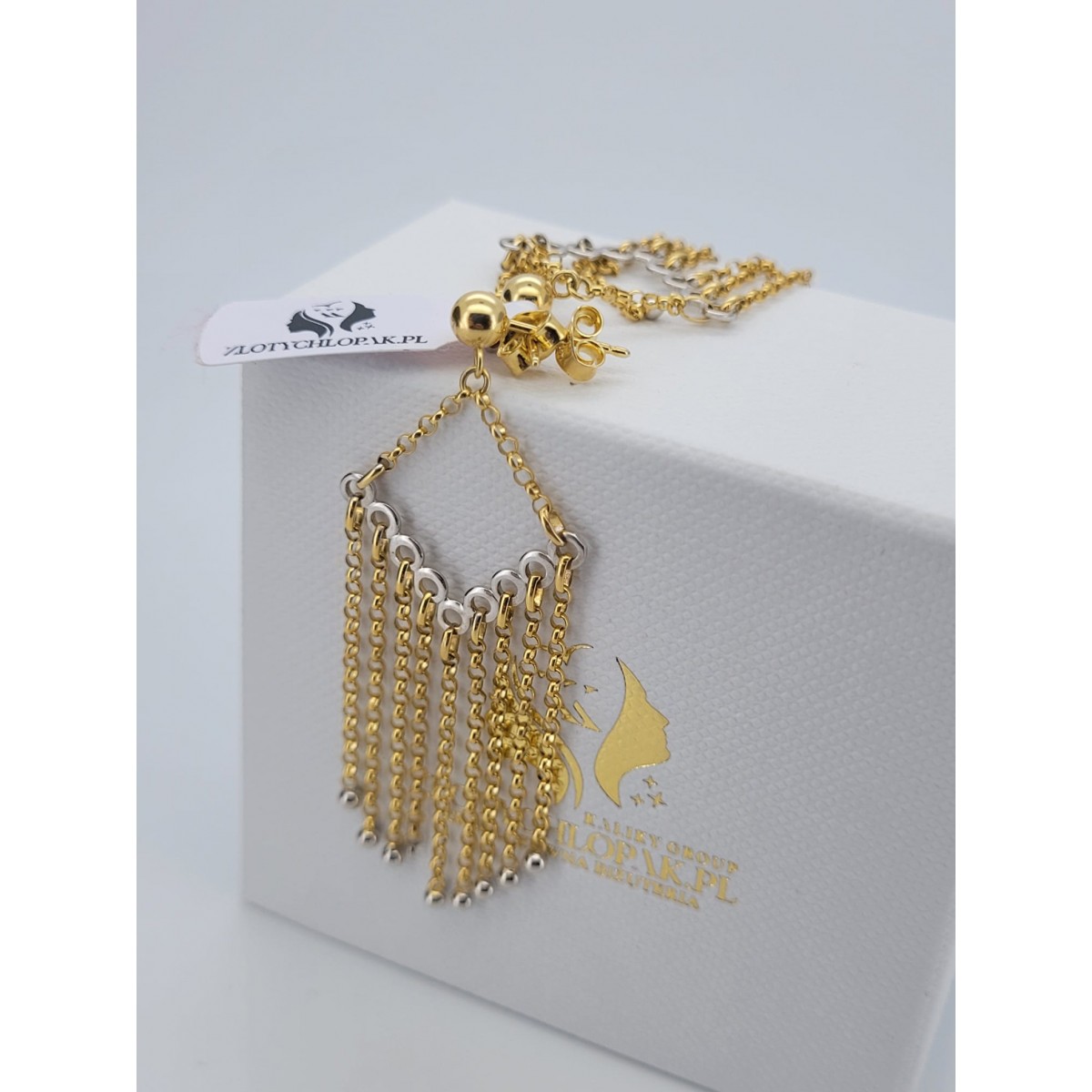 Gold earrings ★ zlotychlopak.pl ★ Gold sample 585 333 Low price!