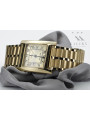 Montre bracelet homme en or jaune 14 carats Geneve de luxe mw009y&mbw007y21cm