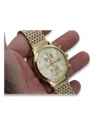 Sunshine 14k 585 Gold Men's Watch Geneve mw005ydy&mbw013yo