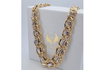 Chaîne ★ en or rose jaune russiangold.com ★ Or 585 333 Prix bas