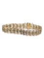 Bracelet vintage en or rose 14K, 18 c. vb004