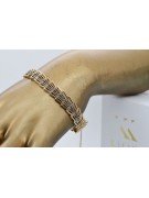 Bracelet vintage en or rose 14K, 18 c. vb004