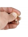 "Keine Steine Originales Vintage-Roségold 14k 585 Goldohrringe" ven035 ven035