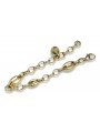 Vintage Rose Gold Bracelet with 14K Yellow Gold and 20c Gemstones cb106