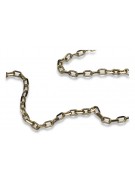 Yellow rose gold chain ★ russiangold.com ★ Gold 585 333 Low price