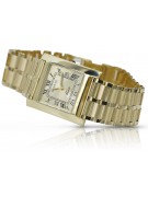 Gold men's watch Geneve ★ zlotychlopak.pl ★ Gold purity 585 333 Low Price!