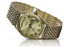 Золотые мужские часы Geneve из 14-каратного золота 585 mw013ydg&mbw013y