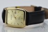 14K Yellow Gold Men's Watch with White Dial and Gold Bezel mw002y