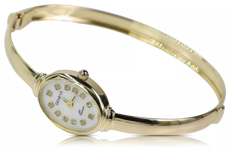 Reloj ★ de oro para damas zlotychlopak.pl Pureza de oro 585 333 ¡★ Precio bajo!