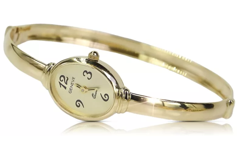 Gold ladies watch ★ zlotychlopak.pl ★ Gold purity 585 333 Low price!