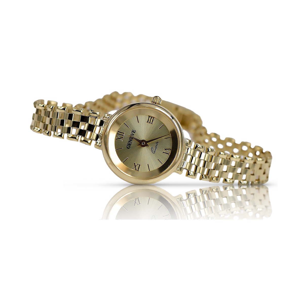 Gold ladies watch ★ zlotychlopak.pl ★ Gold purity 585 333 Low price!