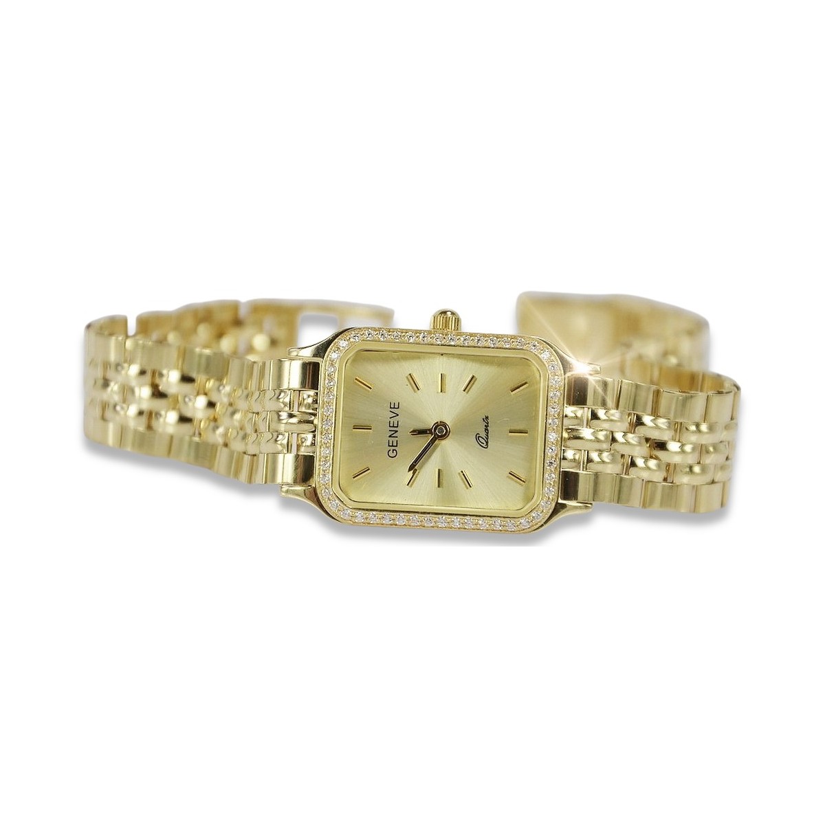 Reloj italiano de oro amarillo para hombre mw063y