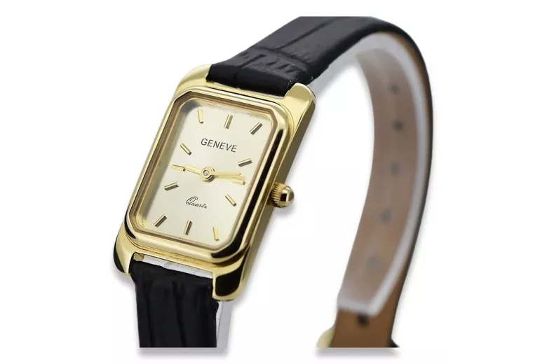 Montre femme en or ★ https://zlotychlopak.pl/fr/ ★ Pureté de l'or 585 333 Petit prix !