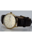 14 Karat Gelbgold Herren Atlantik Uhr, Gol. mw005y