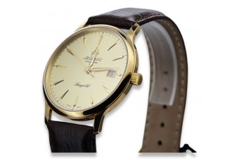 Reloj de Hombre Atlántico en Oro Amarillo de 14 Quilates mw005y